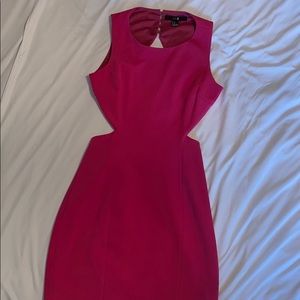 Backless Dress Pink
